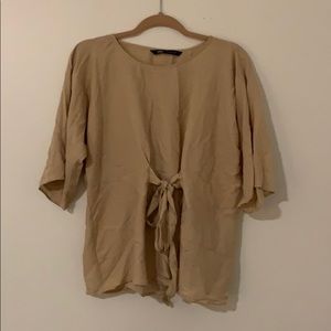 Zara Cream/tan top